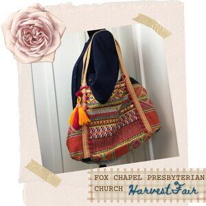 America & Beyond Multi-Color Large Tote